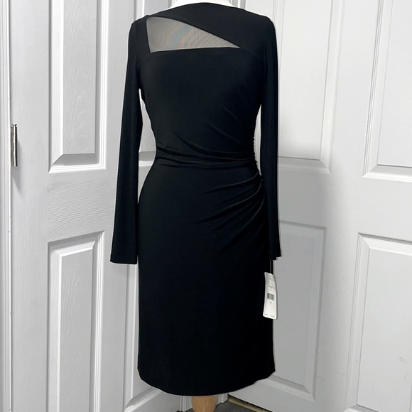 Lauren Ralph Lauren Dresses & Skirts - LAUREN by Ralph Lauren Black Long Sleeve Dress size 4
